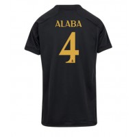 Dres Real Madrid David Alaba #4 Tretina pre Ženy 2023-24 Krátky Rukáv